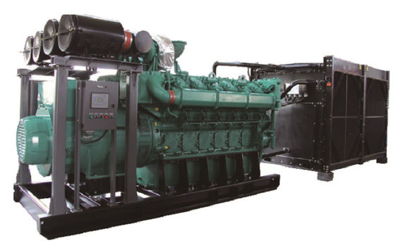 441kW 800A Portable  Small Water Cooled Diesel Generator Set For Home YC6T660L-D20