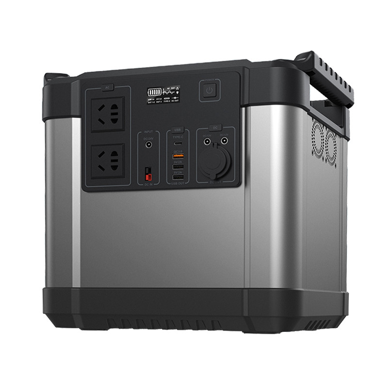 BMS Solar 2000W Portable Power Station With Lithium Ion Battery