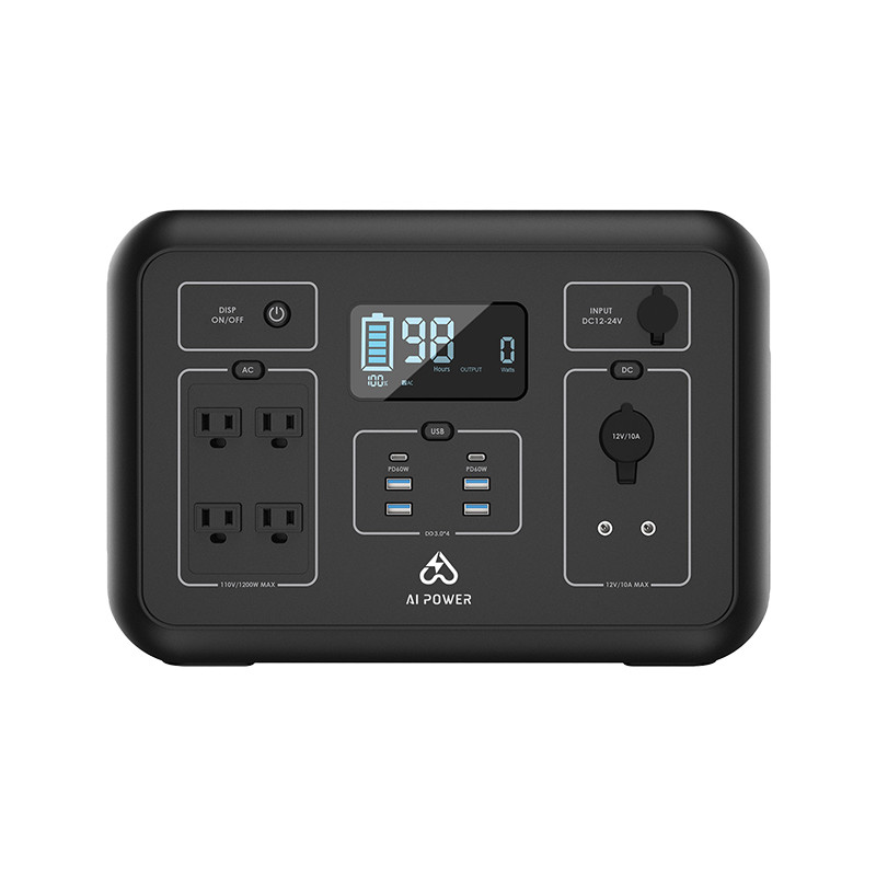 UN38.3 DC 5V 12V USB 2000W Portable Power Station